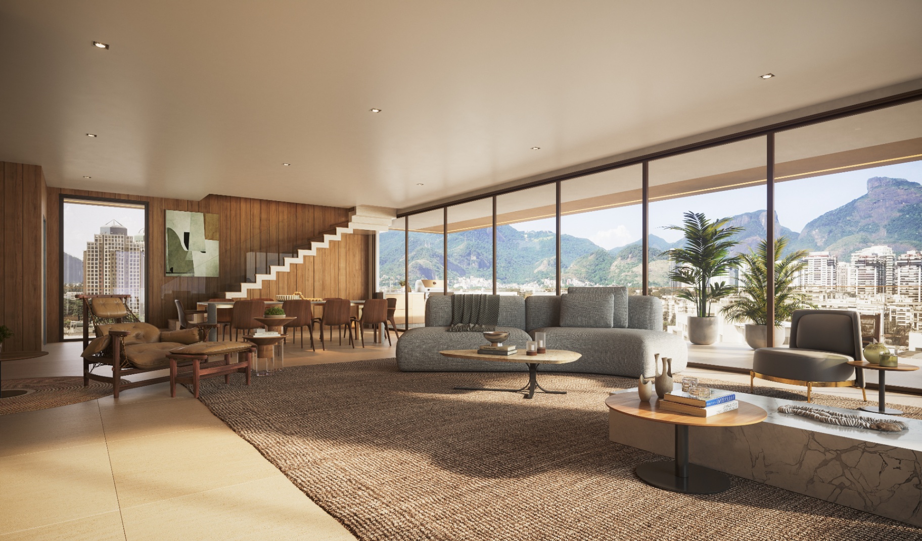 Penthouse — Vista para Pedra da Gávea